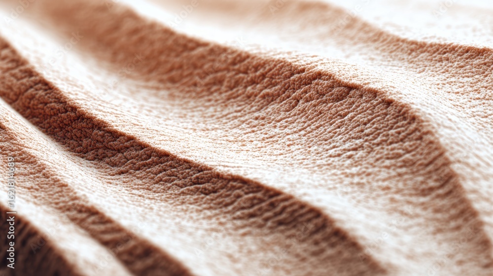 Aufkleber macro view of layered human skin texture with abstract gradient and open space for text insertion