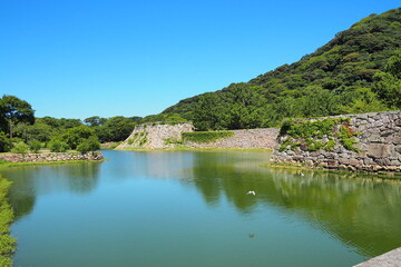 Obraz premium 萩城（山口県）の風景