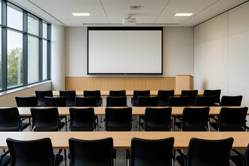 Fototapeta premium Modern Conference Room With Seating