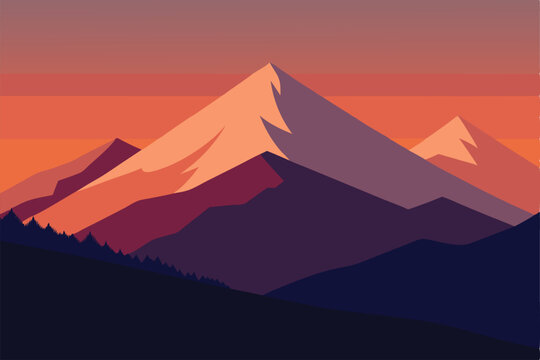 flat design mountain crange   (1).eps