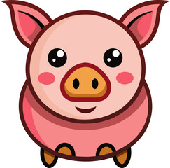 cartoon pig cartoon