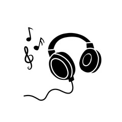 music headphones icon