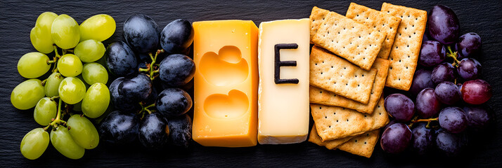 fruits and biscuits
