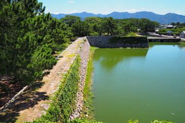 Fototapeta premium 萩城（山口県）の風景