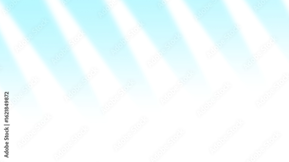 Poster dynamic and soft light beam overlay in a gentle, pale blue shade, with a subtle glow on a transparen