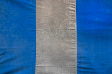 Grungy blue and white stripes background