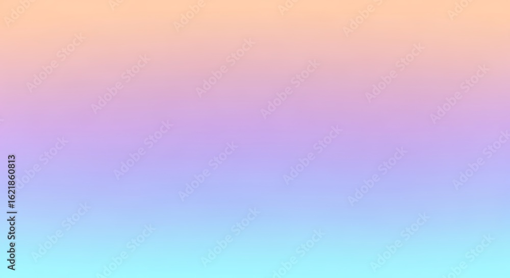 Poster a soft, smooth gradient of pastel colors transitioning from warm peach at the top to gentle lavender