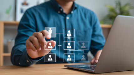 Streamline human resources with a modern digital org chart, empowering employee management and driving business growth through clear hierarchy and team structure