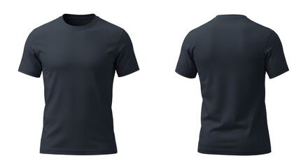 Plain Black T-Shirt Mockup for Fashion and Product Display