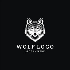 Bold wolf logo symbolizing strength, loyalty, and courage.