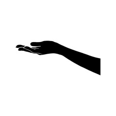 hand silhouette Vector