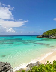 Obraz premium Tropical beach scene (7)