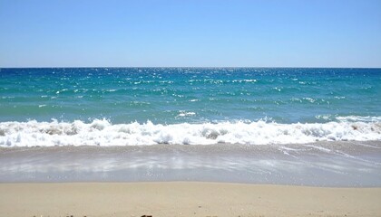 Obraz premium Sunny beach scene