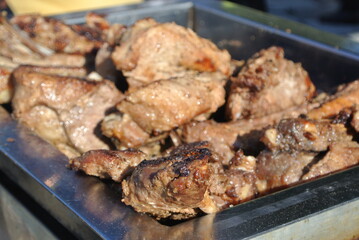 grilled pork ribs