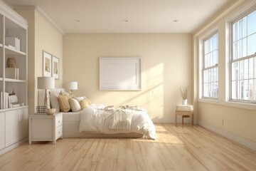 Bright Bedroom Interior
