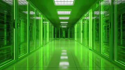 Sustainable Tech Server Room