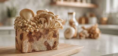 DIY Mushroom Growing Kit Indoors