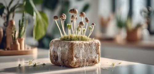 DIY Mushroom Growing Kit Indoors