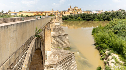 The beautiful old town in Cordoba,  Spain on june 25th 2025