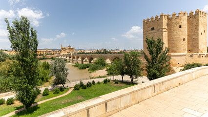 The beautiful old town in Cordoba,  Spain on june 25th 2025