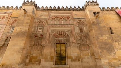 Obraz premium The beautiful old town in Cordoba, Spain on june 25th 2025