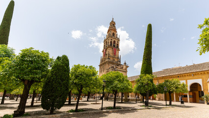 The beautiful old town in Cordoba,  Spain on june 25th 2025