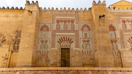 The beautiful old town in Cordoba,  Spain on june 25th 2025