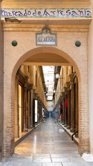 Old town in Grenade, Spain on june 2025