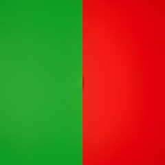 Obraz premium Vibrant Red and Green Abstract Background