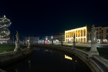 Prato della Valle square in Padua (Padova), Italy