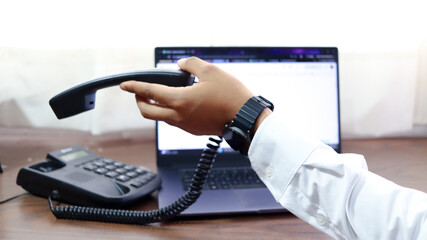 home ofice, trabajo remoto, extorsón telefónica