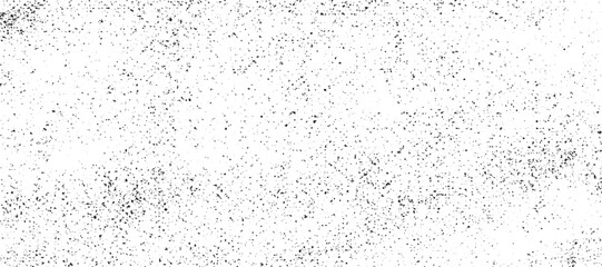Dirty or dust film grain speck grit grunge overlay on  grain dot white paper noise texture with distress effect vector illustration pattern background