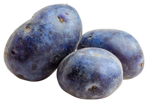 PNG Blue potatoes background vegetable produce.