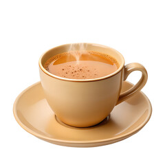 Fototapeta premium Chai tea on white background 