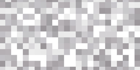 Abstract digital background with pixelated grey and white squares creating background. Blue colored Tech Finance Fintech Pixel mosaic Pattern. Abstract technology Business Tech Science Vector Backdrop
