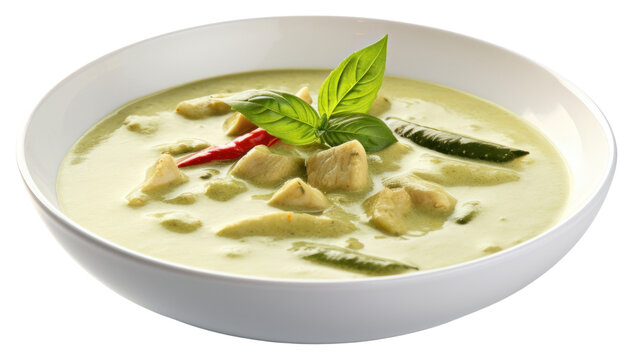 PNG Delicious Thai green curry bowl