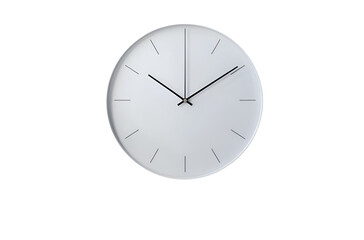 wall clock isolated on Transparent png background