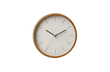 wall clock isolated on Transparent png background