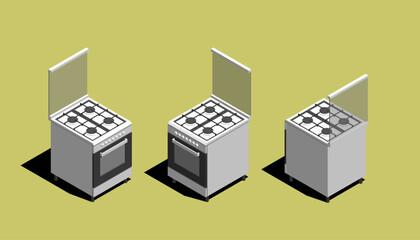 Small Freestanding Cooker