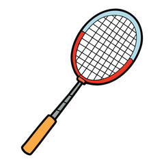 Lightweight and powerful, the badminton sport racket features a slim frame, tight strings, and ergonomic grip—designed for speed, precision, and dynamic shuttle control.
