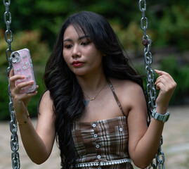 Cute Thai Girl at Resort in Thailand 