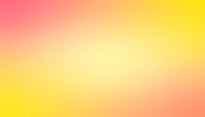 Fototapeta premium Warm and inviting sun-kissed gradient blend of yellow and coral hues for creative designs