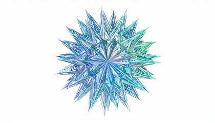 Fototapeta premium 3D illustration of an abstract object