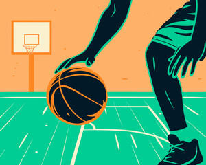 basketball vector illustration