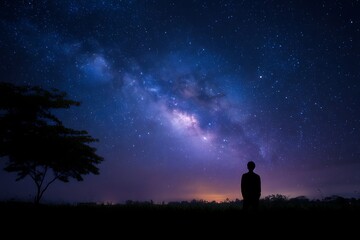 Peaceful Stargazing in the Wilderness