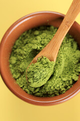 Bowl with Powdered Matcha Tea
