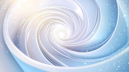 Fototapeta premium Abstract Spiral Design with Light Effect