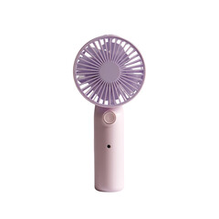 Mini Handheld Misting Fan with Purple Color Scheme