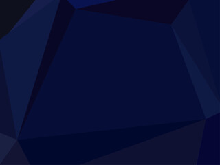 紺色のクリスタル風背景 © Kikumio