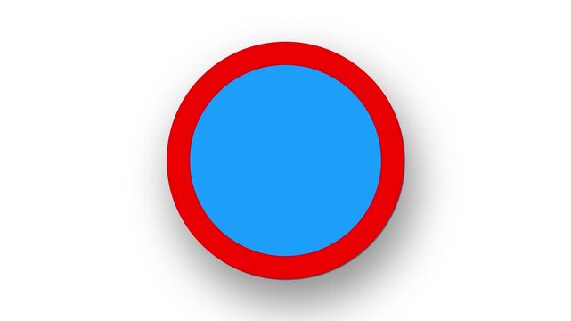 Loading bar with dolor icon animated on a white background.